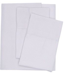 Modernist King 4 Piece Solid Sheet Set (Dark Grey)